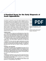 Diagnosis of Acute Appendicitis Selected For Critical Appraisal 1-4-2011 Gr2