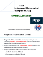 IE210 Int. To Systems and Mathematical Modeling For Ind. Eng