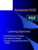 29. Advanced DOE