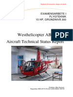 Technical Report Status of Aircraft