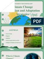 Climate Change Mitigation and Adaptation Strategies