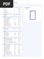 SHS 100x100x5 Specifications and Weight | PDF | Bending | Shear Stress