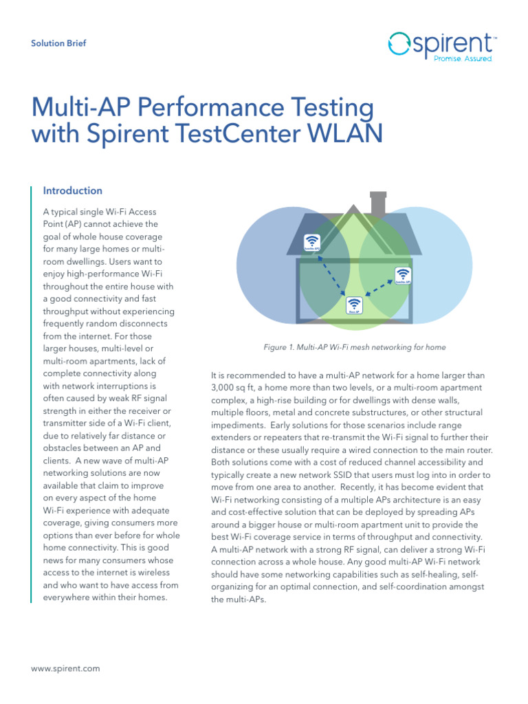 Multi-AP Wi-Fi Performance Testing Guide | PDF | Ieee 802.11 | Wi Fi