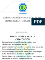 CAPACITACIÓN DE FISCALES PARTIDO POPULAR