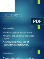 Filipino 10-Sanaysay