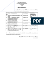 Schedule of Examinations 28122023