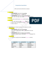 Comparative and Superlative