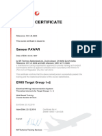 Sameer - EWIS 1+2 Training Certificate