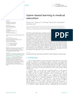 Game-Based Learning in Medical Education
