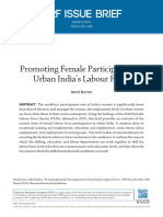 Promoting Female Participation in Labour Force ORF India
