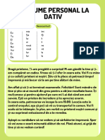 Pronume Personal La Dativ Worksheet Text
