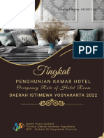 Tingkat Penghunian Kamar Hotel Daerah Istimewa Yogyakarta 2022