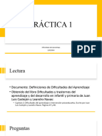 PRÁCTICA 1 Dificultades Aprendizaje - Definiciones