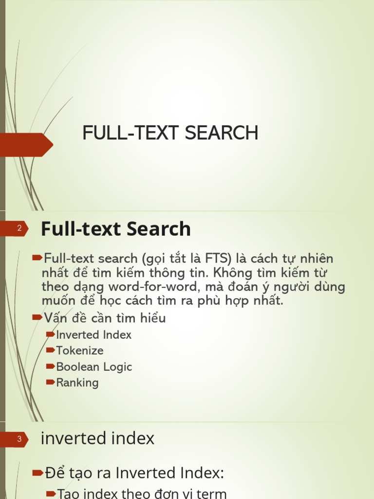 Full text search pdf