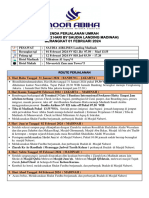 Agenda Perjalanan Umroh 12 Hari by SV 01 Februari 2024