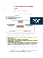 Principle of Management - Summary Chapter 2