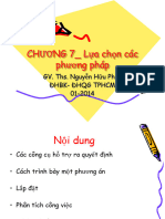 C7-Lựa chọn các phương pháp