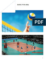 Sesión 1º Voleibol