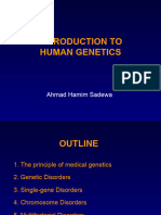 Introduction Human Genetics S2 Sept2017