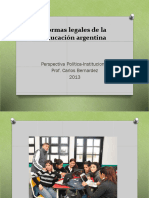 Normas Legales de La Educación Argentina - 2013