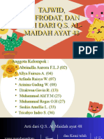 Kelompok 1 Q.S Al-Maidah 2