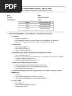 Évaluation du risque suicidaire RUD | PDF | Suicide | Psychiatrie