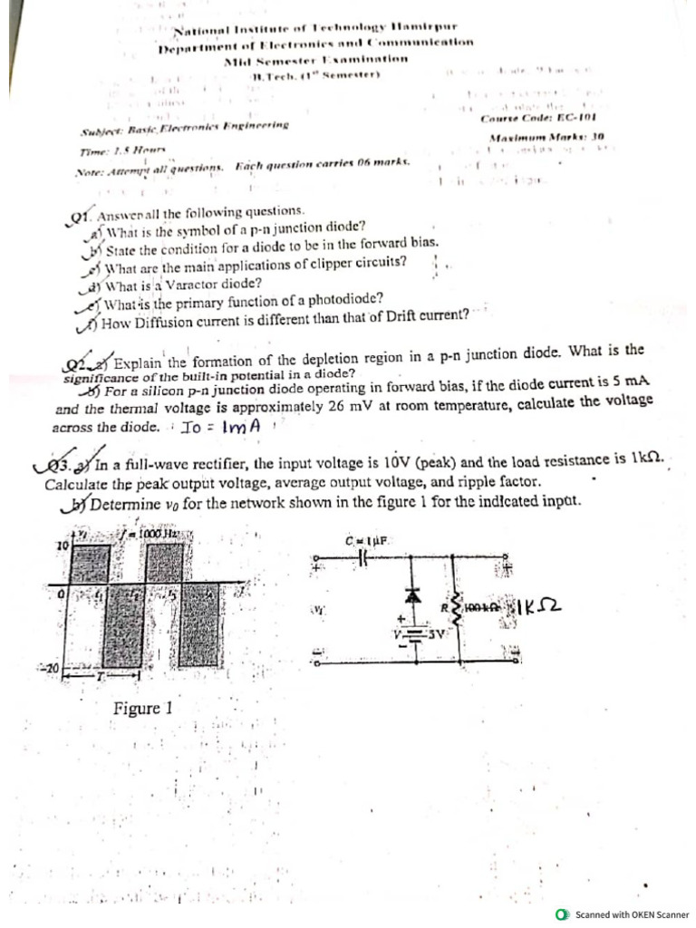 Mid Sem 2023 (New) | PDF
