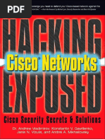 Hacking Exposed Cisco Networks - by Andrew A. Vladimirov, Konsta