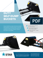 StarIndustries - Forklift Attachments - Self Dump Buckets