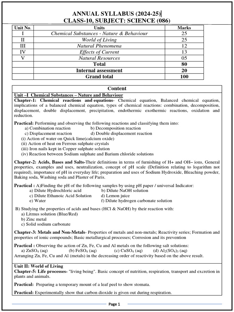 10 science eng 2024 25 pdf chemical reactions sodium hydroxide