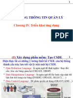 He Thong Thong Tin Quan Ly - 4 Trien Khai Ung Dung