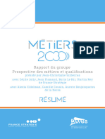 Métier 2030 - Synthèse 2022-8 Aout 2022