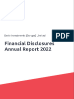 Financial Disclosures Annual Report 2022