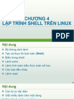 Chuong 4 - Lap Trinh Shell Tren Linux