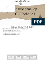 Kiến trúc phân lớp TCPIoT cho IoT