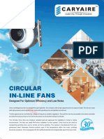 Circular Inline Fan - carrYAIRE