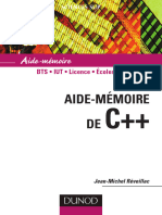 Aide-Memoire de C++