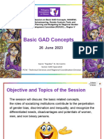 Session 1 - Basic Gad Concepts - Rgadc V Levelling