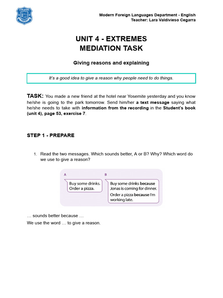 Yosemite Park Mediation Task Guide | PDF