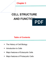 Chapter 3 Cell Structure Function