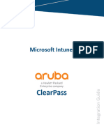 ClearPass Integration Guide Microsoft Intune v2019 03