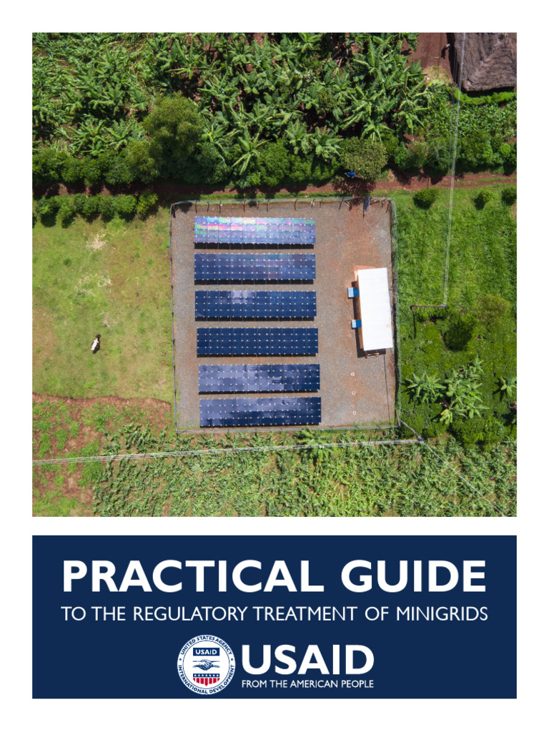 Mini-Grid Regulation Guide | PDF | Electrical Grid | Rural Electrification