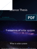 Science Thesis