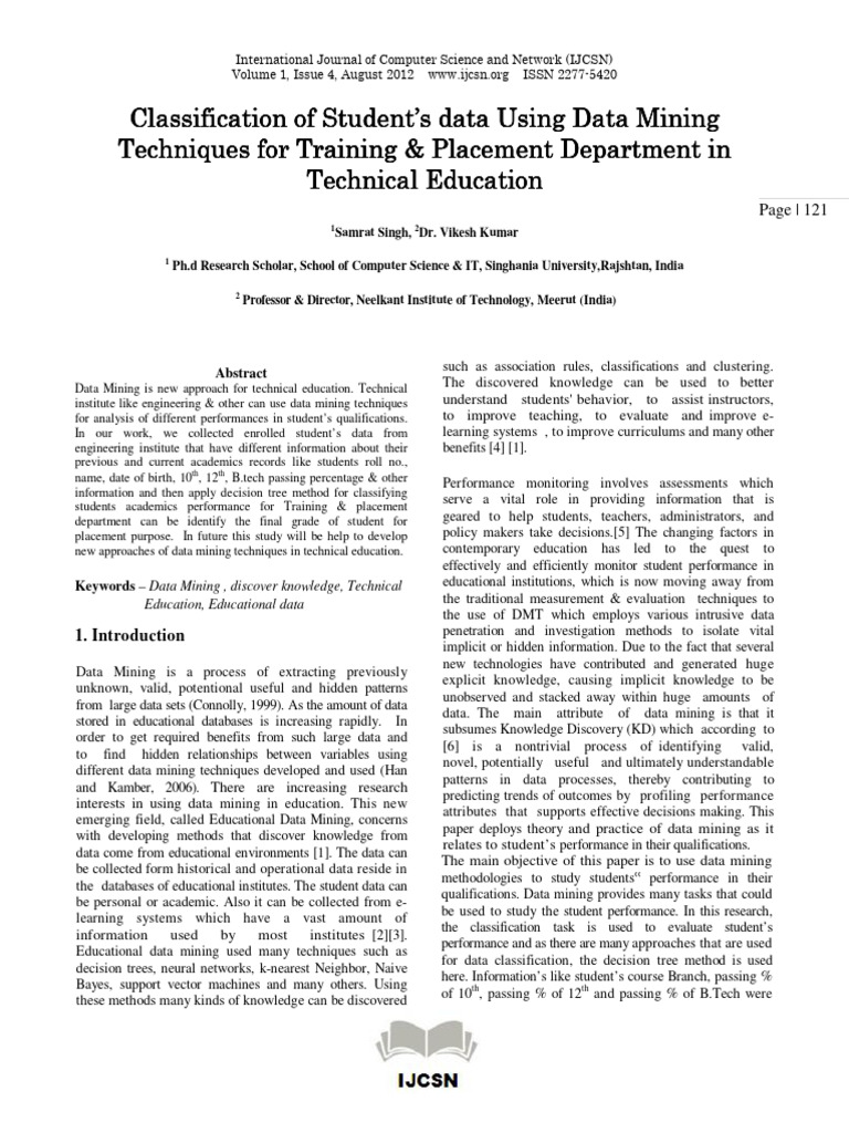 Article 6 download free pdf statistical classification artificial