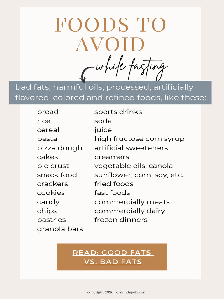 Foods to Avoid: Bad Fats & Oils | PDF | Cooking, Food & Wine