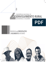 2 Conferência de Desenvolvimento Rural Sustentável e Solidário (2 CNDRSS) - Manual de Orientações e Regimento Interno