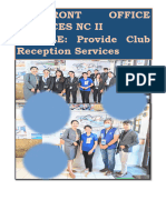 Fos Provide Club Reception Services