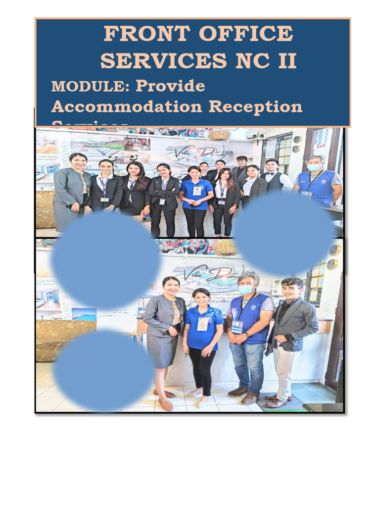 Fos Provide Accommodation Reception Services | PDF | Cheque | Learning