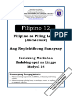 Filipino-12 q2 Mod14 Akademik