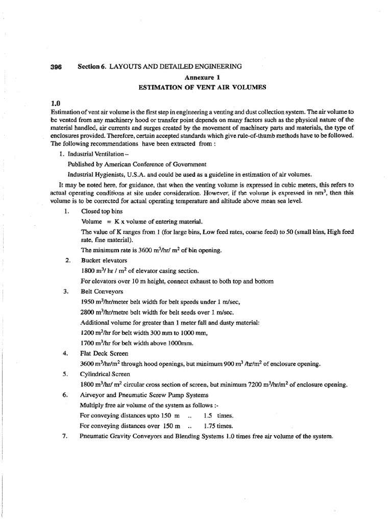 Venting Calculation | PDF